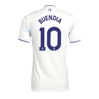 Billige Fotballdrakt Aston Villa Emiliano Buendia #10 Replika Tredjedrakt Dame 2025-26 Kortermet